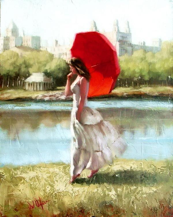 Paintings by Daniel Del Orfano