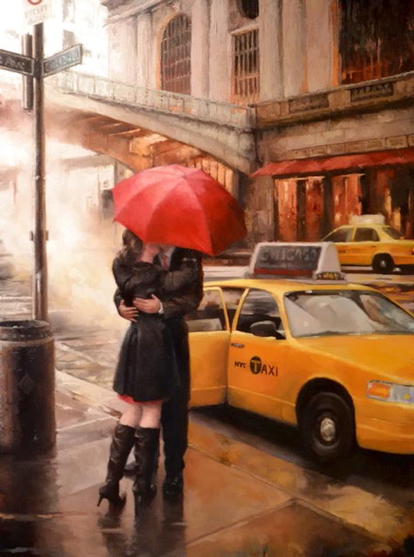 Paintings by Daniel Del Orfano
