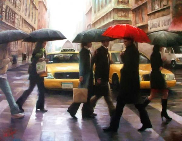 Paintings by Daniel Del Orfano