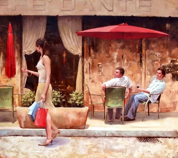 Paintings by Daniel Del Orfano