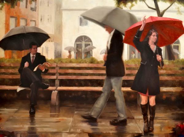 Paintings by Daniel Del Orfano