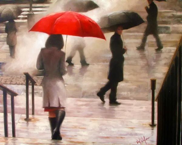 Paintings by Daniel Del Orfano