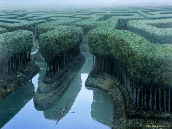 Paintings by Mike Worrall