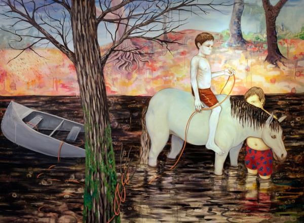 Paintings by Christian Curiel