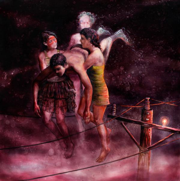 Paintings by Christian Curiel