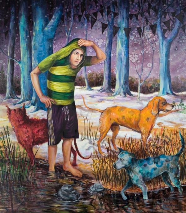 Paintings by Christian Curiel