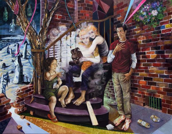 Paintings by Christian Curiel