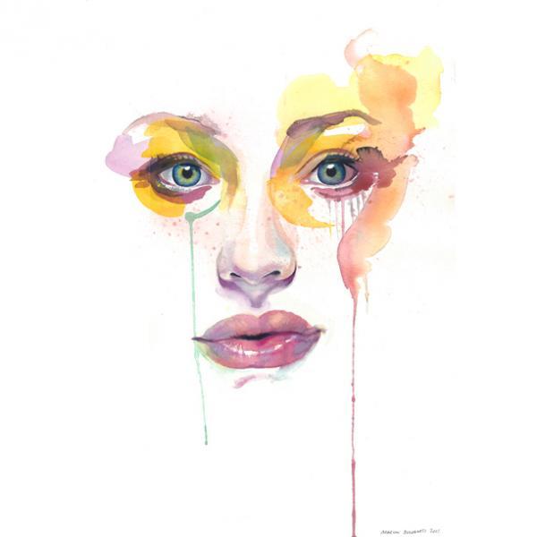 Watercolor Paintings by Marion Bolognesi