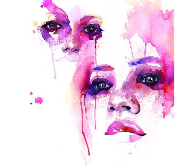Watercolor Paintings by Marion Bolognesi