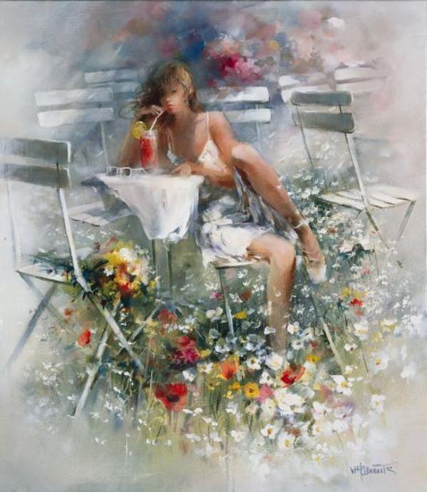 Watercolor Paintings by Willem Haenraets