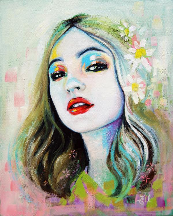 Portrait Paintings by Emma Uber