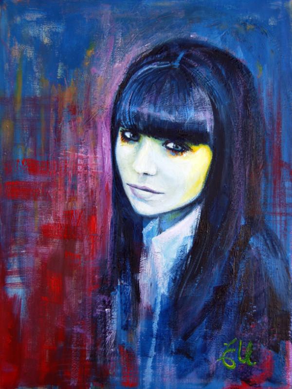 Portrait Paintings by Emma Uber