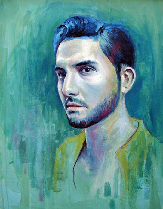 Portrait Paintings by Emma Uber