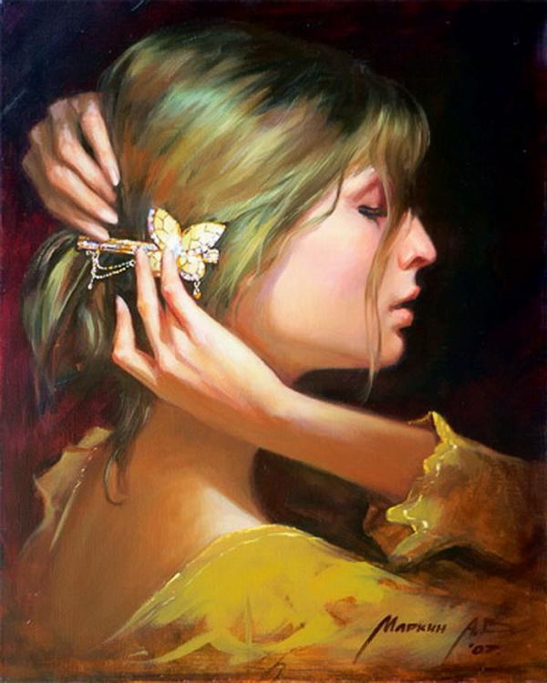 Portrait Paintings by Andrei Markin