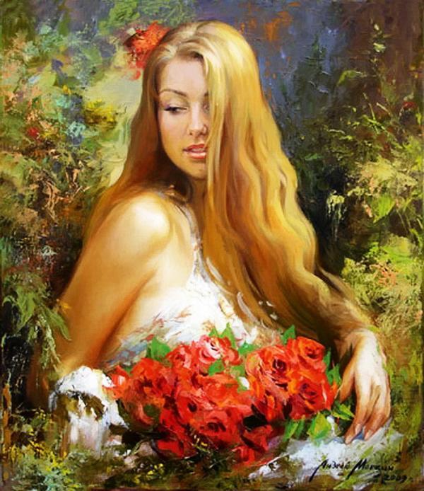 Portrait Paintings by Andrei Markin