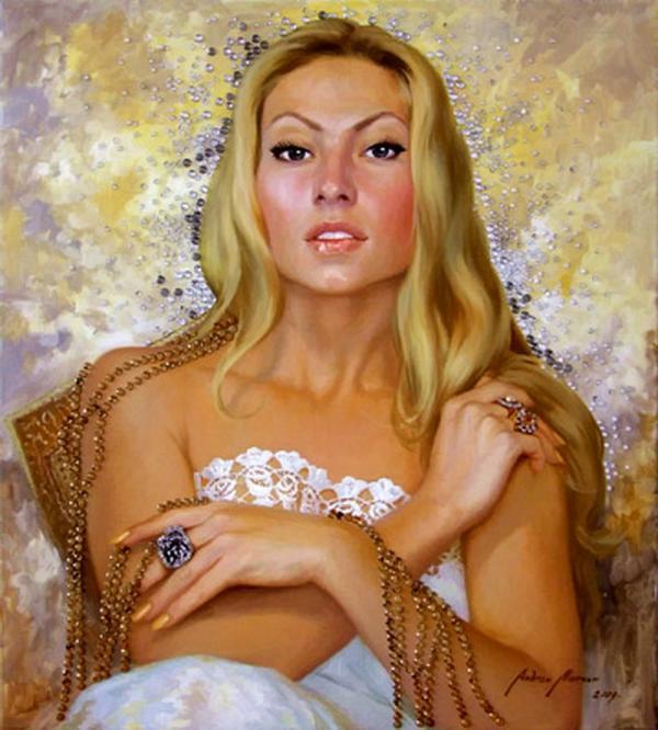 Portrait Paintings by Andrei Markin