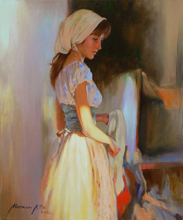 Portrait Paintings by Andrei Markin