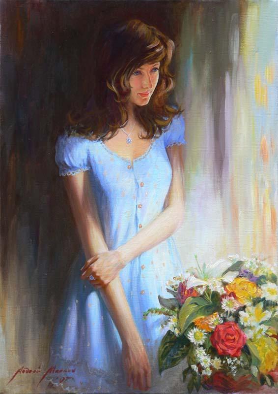 Portrait Paintings by Andrei Markin