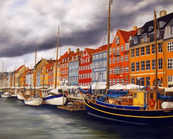 Paintings by Marie- Claire Houmeau