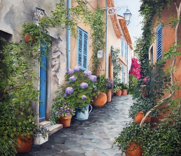Paintings by Marie- Claire Houmeau