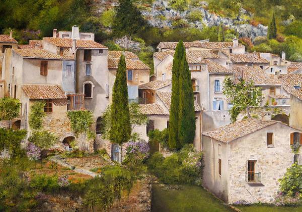 Paintings by Marie- Claire Houmeau