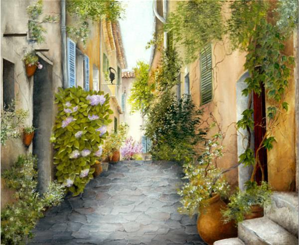 Paintings by Marie- Claire Houmeau