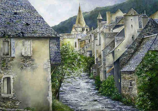 Paintings by Marie- Claire Houmeau
