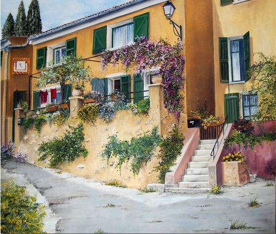 Paintings by Marie- Claire Houmeau