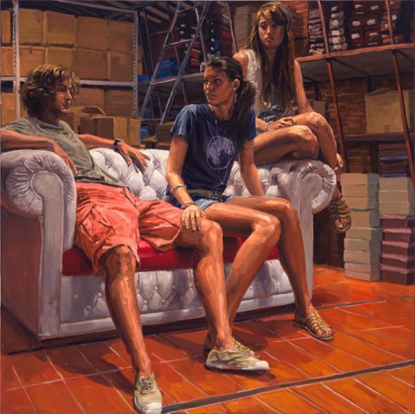 Paintings by Michele Del Campo