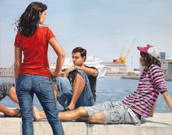 Paintings by Michele Del Campo