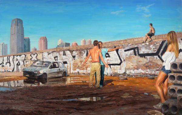 Paintings by Michele Del Campo