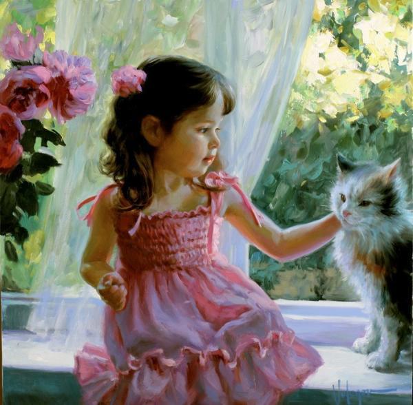 Children Paintings by Vladimir Volegov