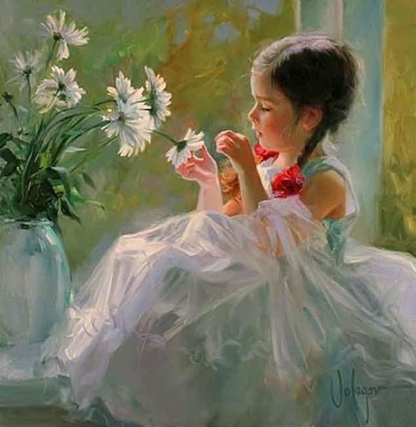 Children Paintings by Vladimir Volegov