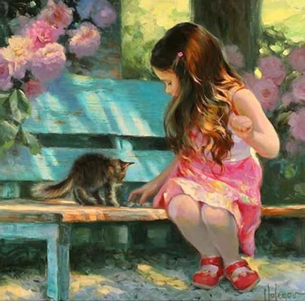 Children Paintings by Vladimir Volegov