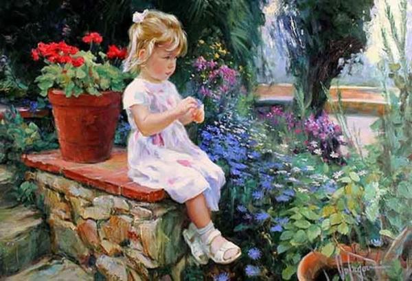 Children Paintings by Vladimir Volegov