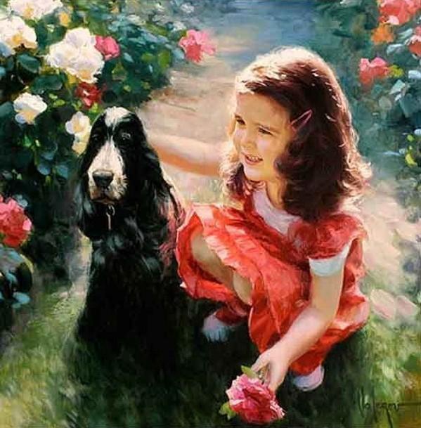 Children Paintings by Vladimir Volegov