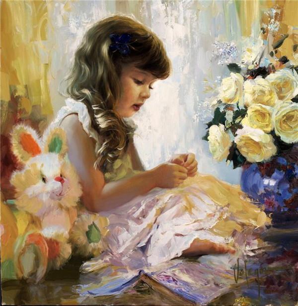 Children Paintings by Vladimir Volegov