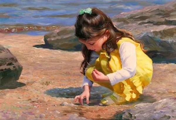 Children Paintings by Vladimir Volegov