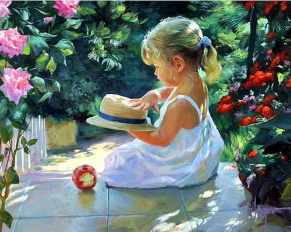 Children Paintings by Vladimir Volegov