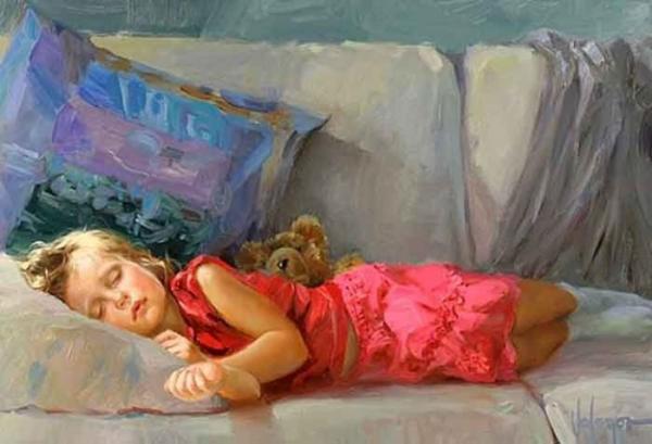 Children Paintings by Vladimir Volegov