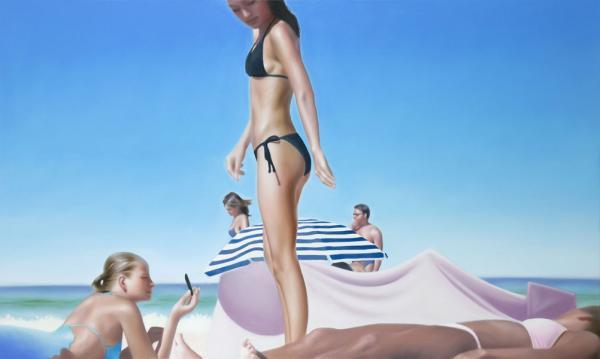 Beach Paintings by Kasia Domanska