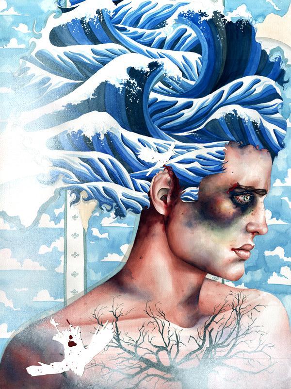 Watercolour Paintings by N.S. David