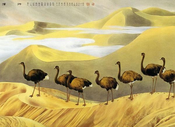 Flower and Bird Paintings by Zou Chuanan