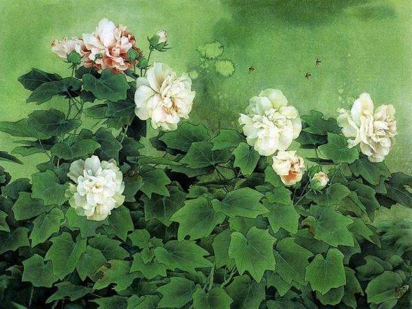 Flower and Bird Paintings by Zou Chuanan