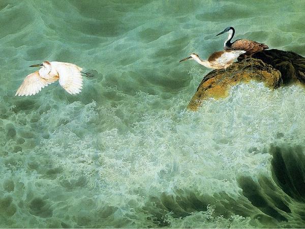 Flower and Bird Paintings by Zou Chuanan