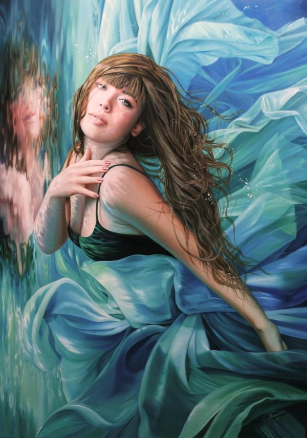 Paintings by Christiane Vleugels
