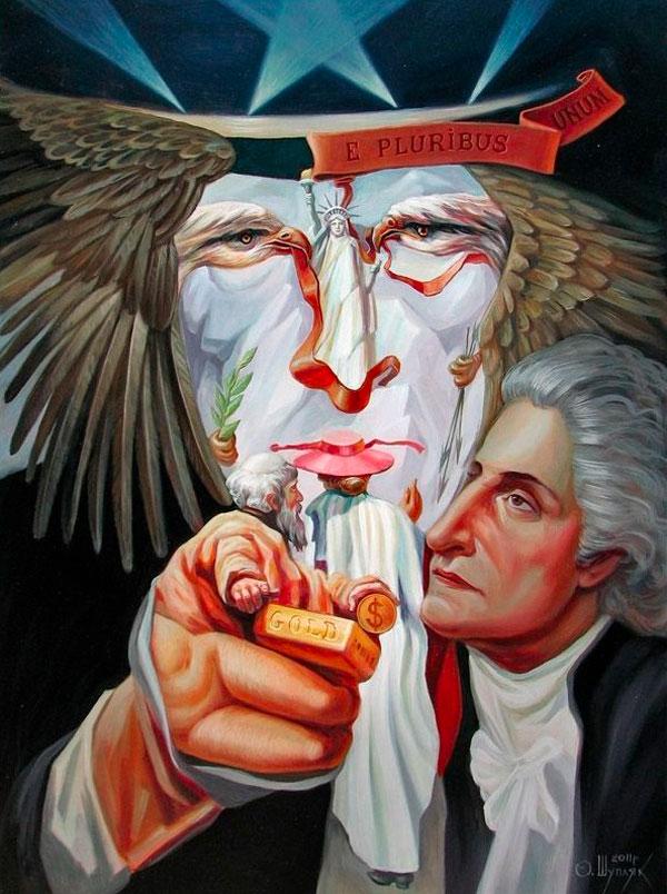 Incredible Optical Illusions by Oleg Shuplyak