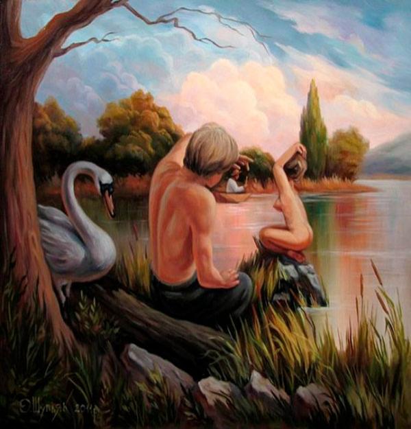 Incredible Optical Illusions by Oleg Shuplyak