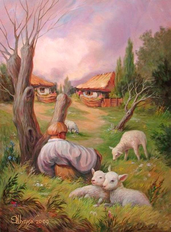 Incredible Optical Illusions by Oleg Shuplyak