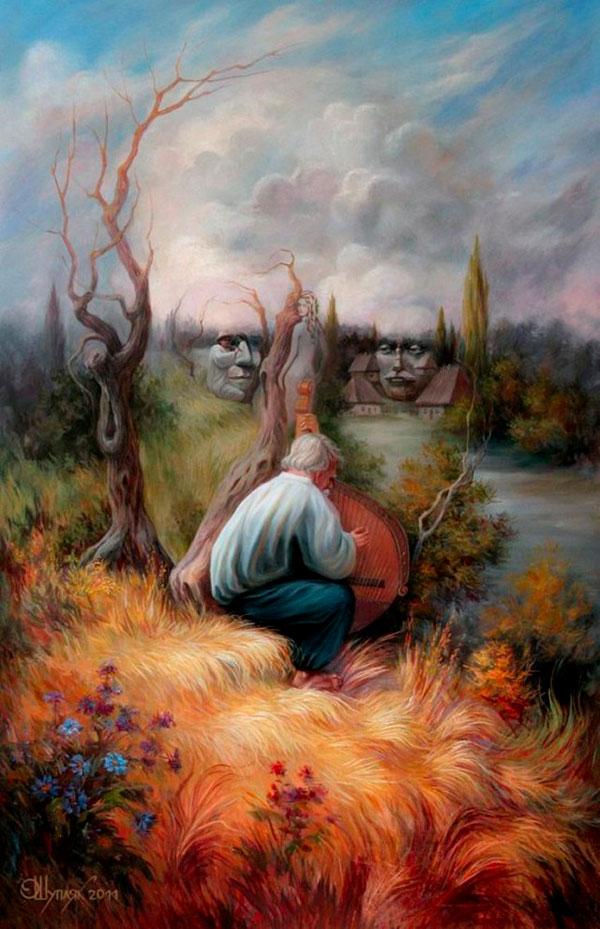 Incredible Optical Illusions by Oleg Shuplyak
